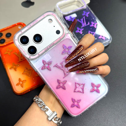 Coque de téléphone lumineuse et colorée Love