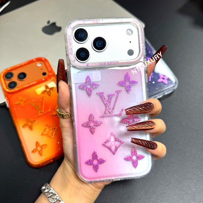 Coque de téléphone lumineuse et colorée Love