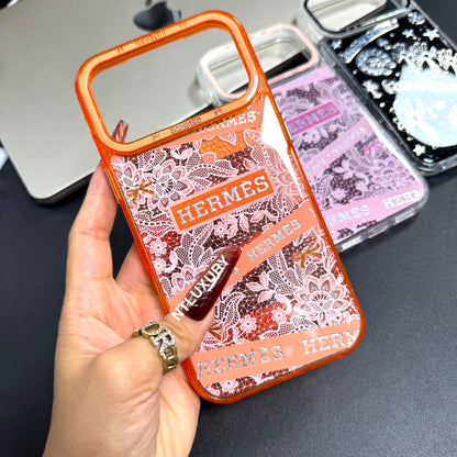 Coque de téléphone motif cheval mignon avec sangle