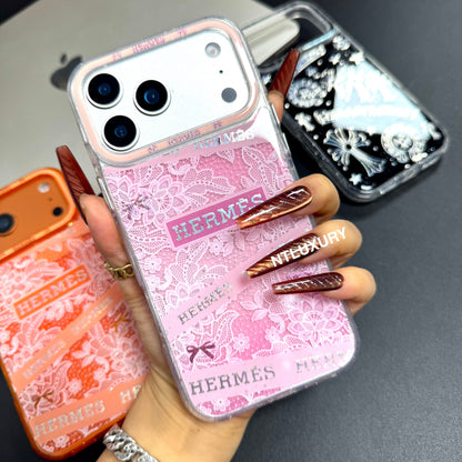 Coque de téléphone motif cheval mignon avec sangle