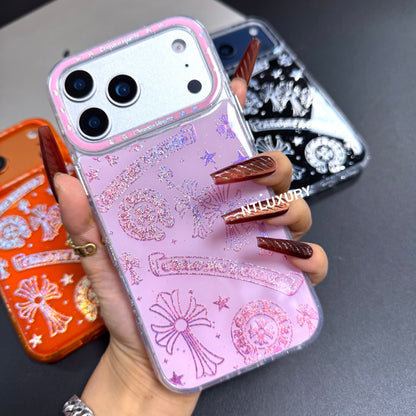 Coque de téléphone Chrome mignonne avec sangle