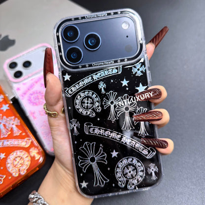 Coque de téléphone Chrome mignonne avec sangle