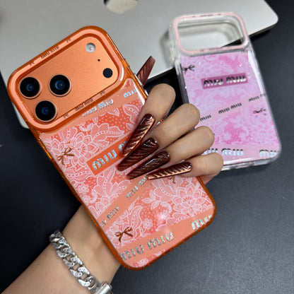 Jolie mini coque de téléphone avec cordon