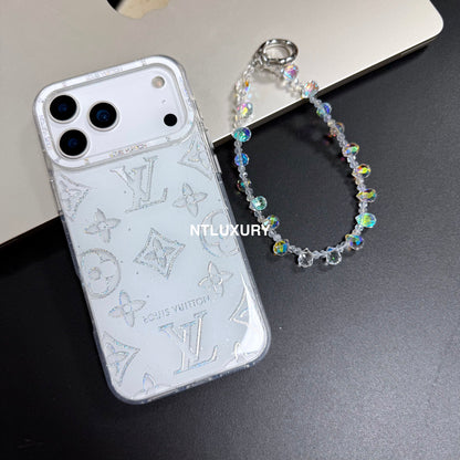 Cute Love Design Phone Case with Strap