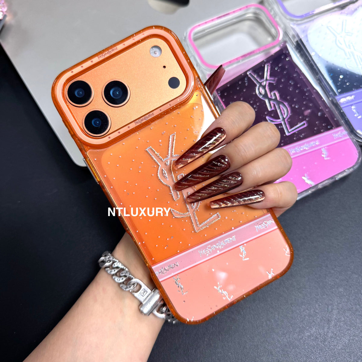 Jolie Coque de Téléphone Design avec Cordon