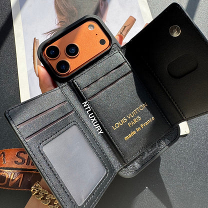 Magsafe Hülle mit Magsafe Wallet 3er Set (Schwarz & Rosa)