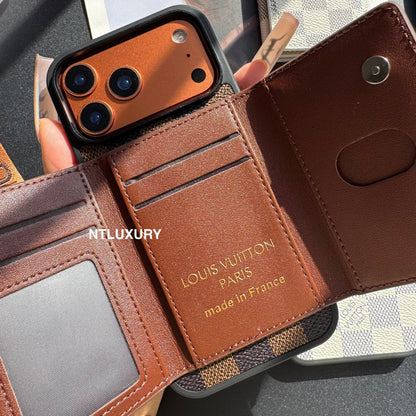 Ensemble de 3 articles : Coque Magsafe et portefeuille Magsafe (Amour Entrelacé)