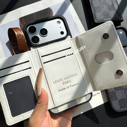Ensemble de 3 articles : Coque Magsafe et portefeuille Magsafe (Amour Entrelacé)
