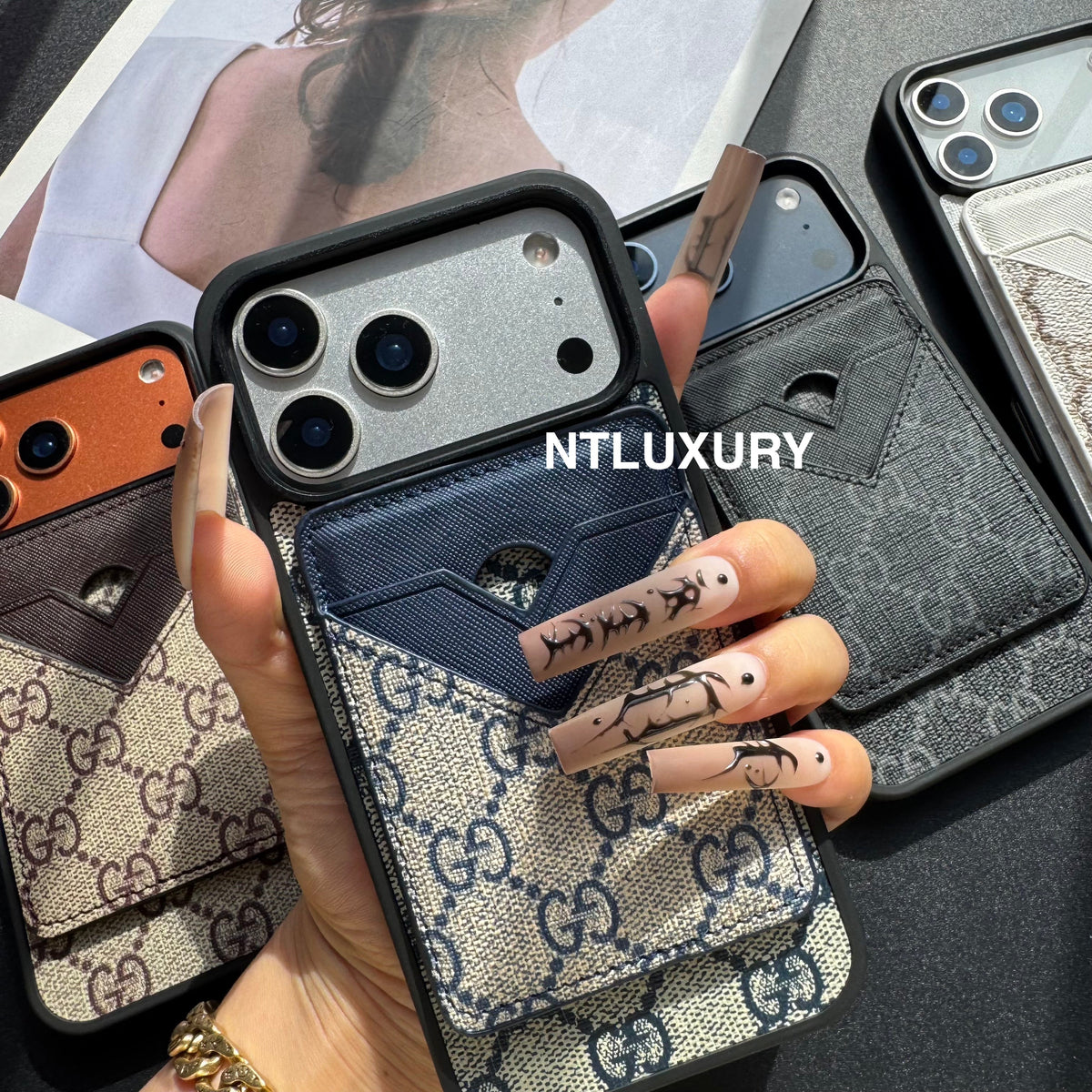 Coque Magsafe avec Magsafe Pocket 2 Set (Bon)