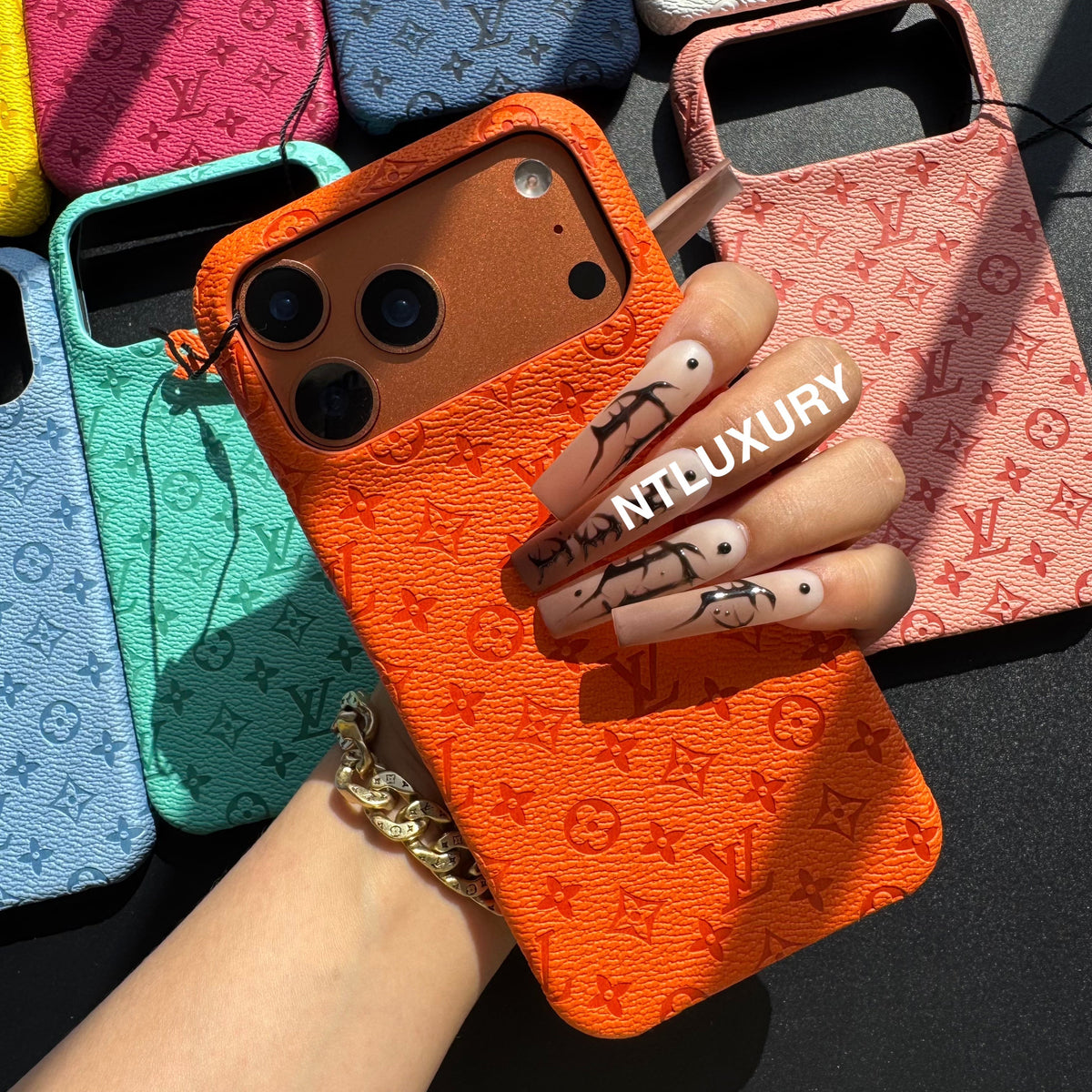 Coque de téléphone Colorful Love Girl
