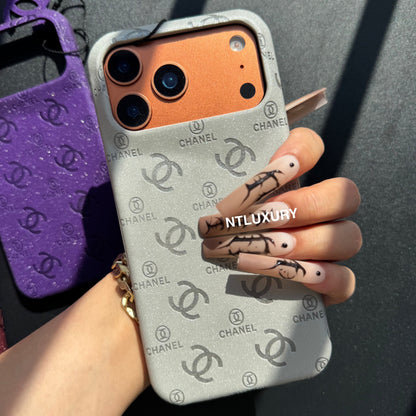 Coque de téléphone Glitter Cuir CC Love Girl