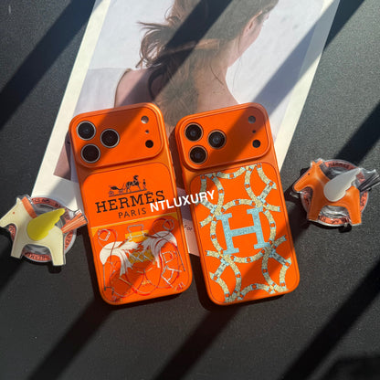 Coque Magsafe Jus d'orange avec support (Cheval)