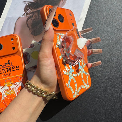 Coque Magsafe Jus d'orange avec support (Cheval)