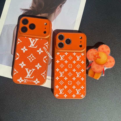 Étui Magsafe Traditional Juice avec support (Orange Love)