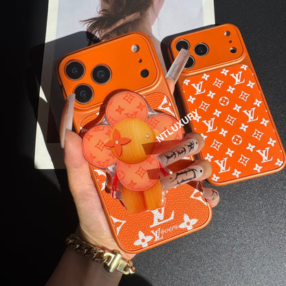 Étui Magsafe Traditional Juice avec support (Orange Love)