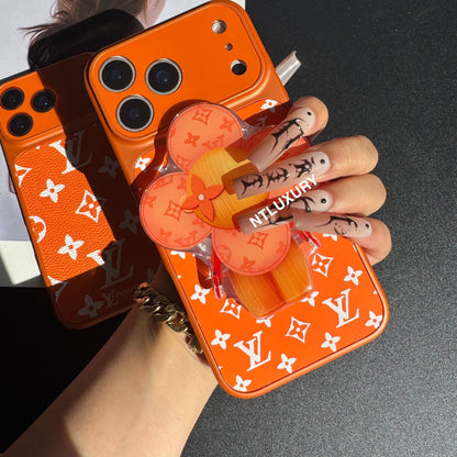 Étui Magsafe Traditional Juice avec support (Orange Love)
