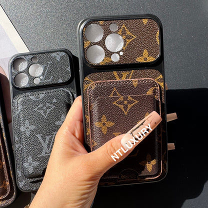 Traditionelles ausgefallenes Design mit Magsafe Kartenfach