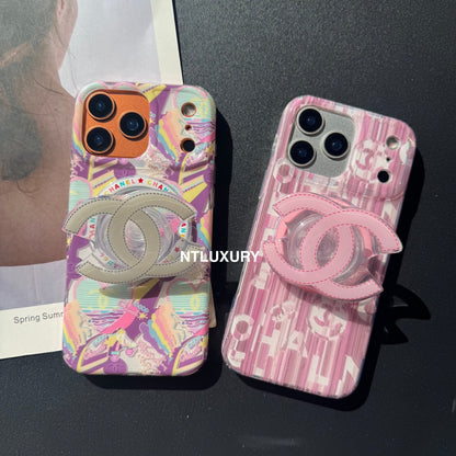 Circle Around Design Phone Case With Magsafe Holder