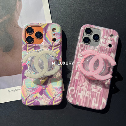 Circle Around Design Phone Case With Magsafe Holder