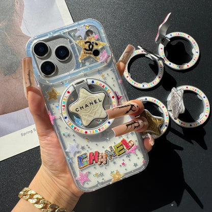 Cute Star New Magsafe Design Phone Case With Holder
