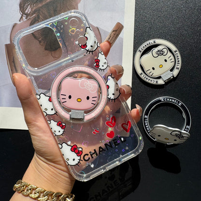 Cute Cat New Magsafe Design Phone Case With Holder