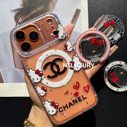Mirror Cat New Magsafe Design Phone Case With Holder