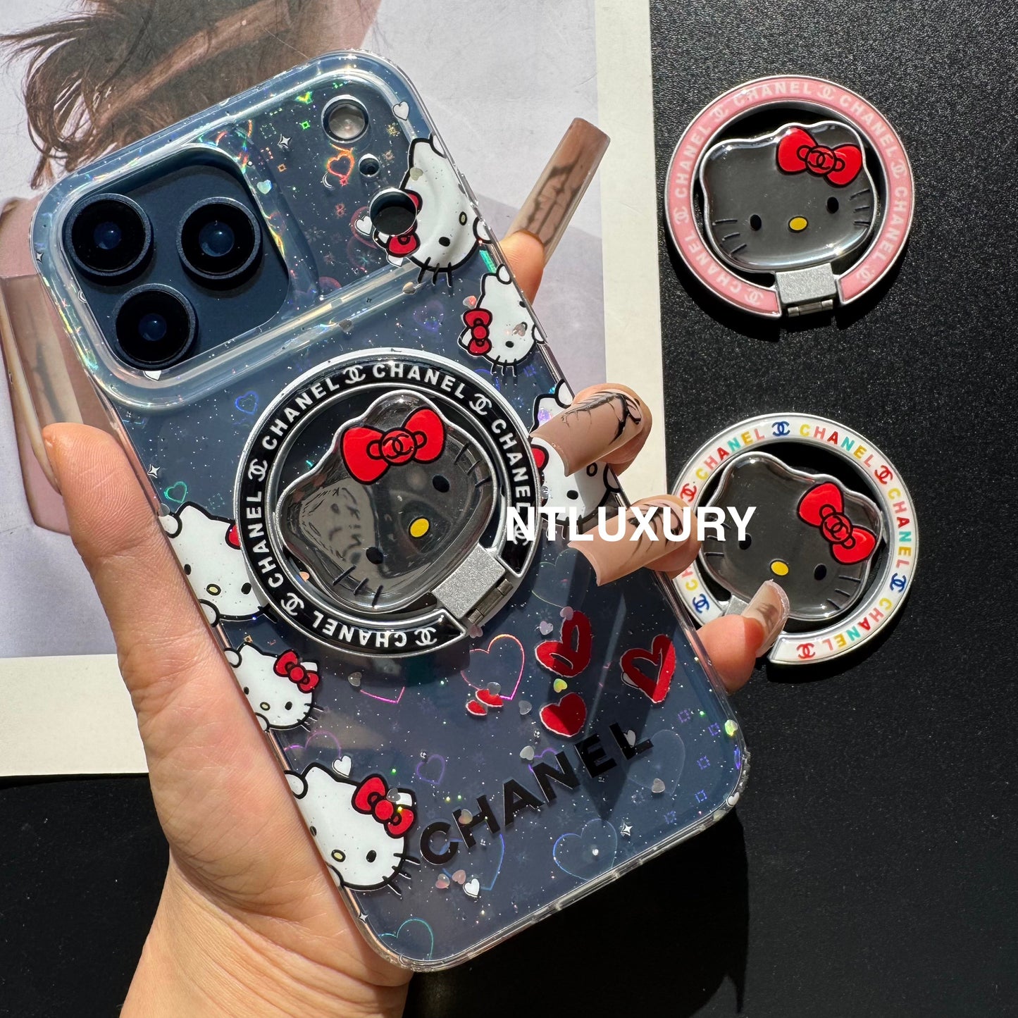 Mirror Cat New Magsafe Design Phone Case With Holder