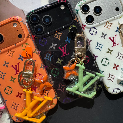 Baby's Breath Love Phone Case With Pendant
