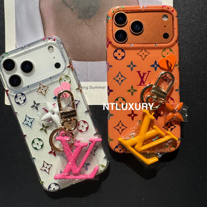 Baby's Breath Love Phone Case With Pendant