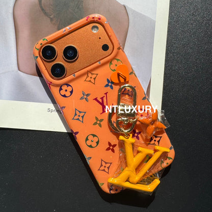 Baby's Breath Love Phone Case With Pendant