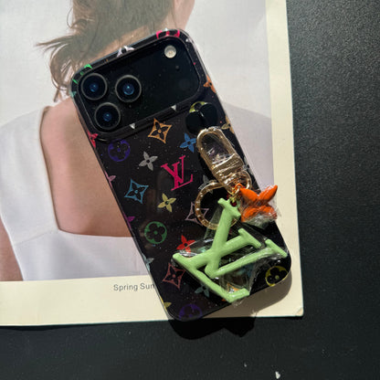 Baby's Breath Love Phone Case With Pendant