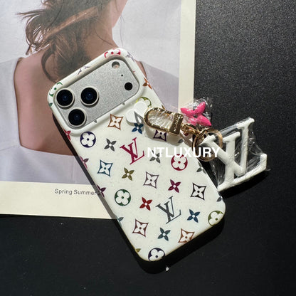 Baby's Breath Love Phone Case With Pendant