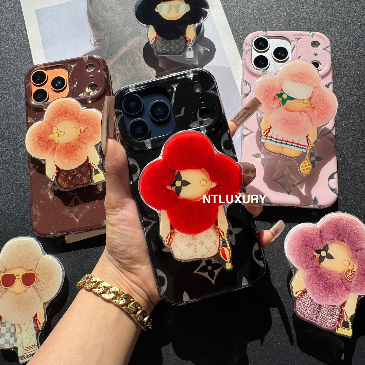 Fancy Love Doll Magsafe Phone Case with Holder