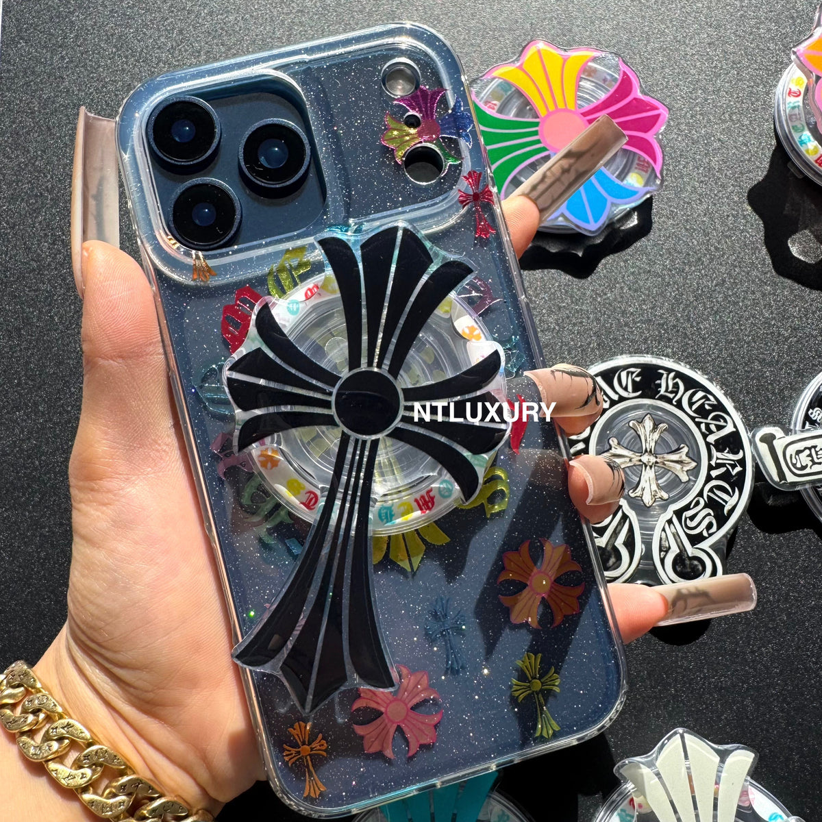 Coque de téléphone Magsafe Chrome Couleurs Vives