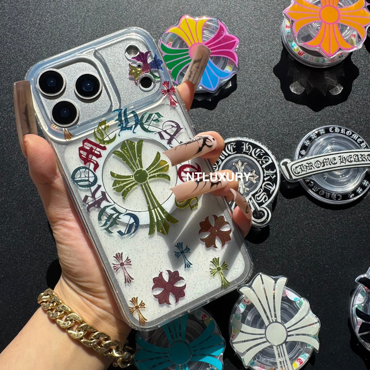 Coque de téléphone Magsafe Chrome Couleurs Vives