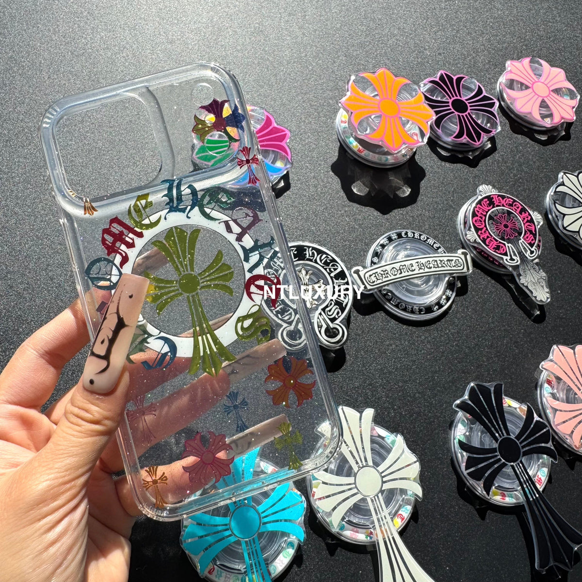 Coque de téléphone Magsafe Chrome Couleurs Vives