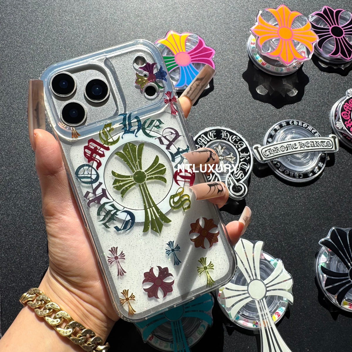 Coque de téléphone Magsafe Chrome Couleurs Vives