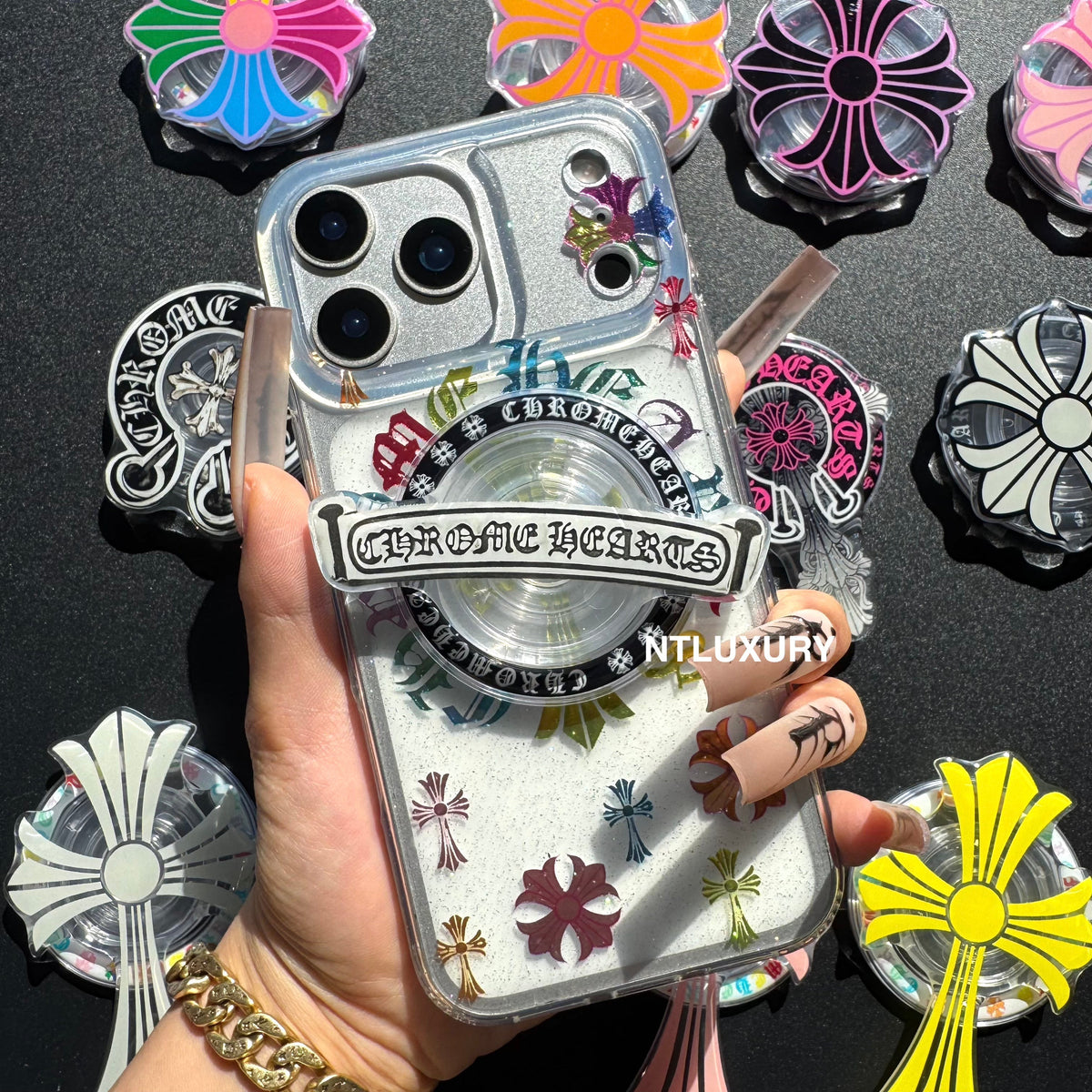 Coque de téléphone Magsafe Chrome Couleurs Vives