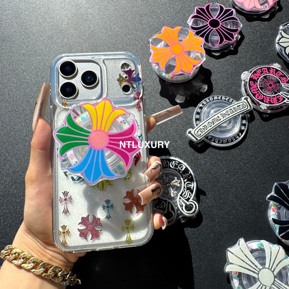 Coque de téléphone Magsafe Chrome Couleurs Vives