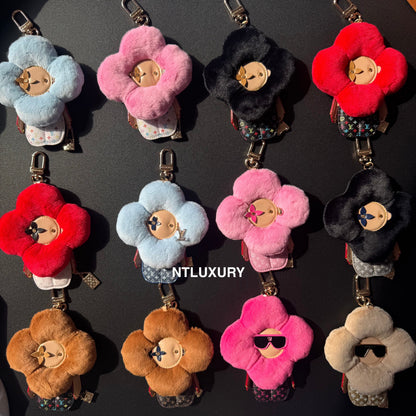 Porte-clés pendentif Vivian Love Doll Furry