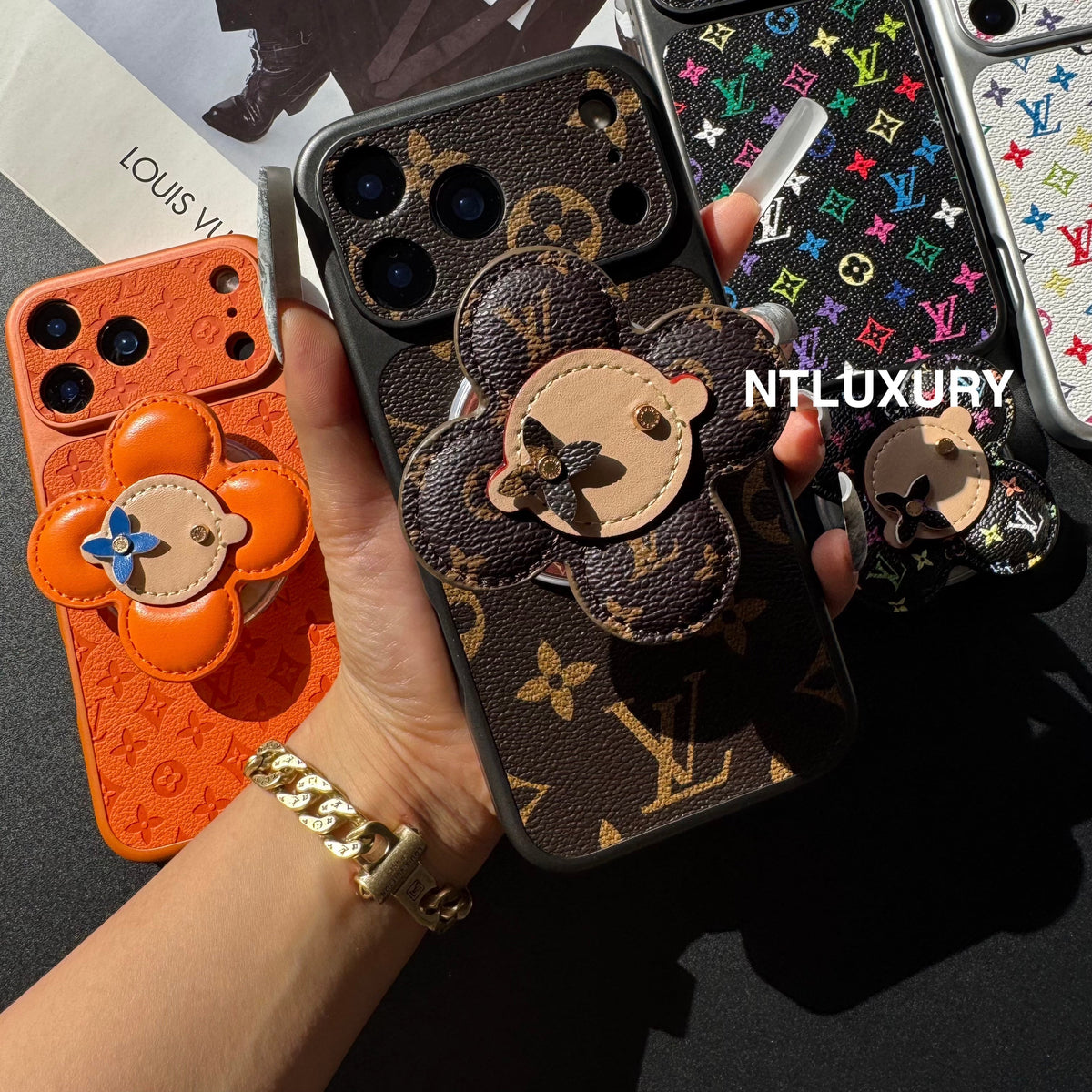 Coque de téléphone Jus d'orange avec support Magsafe