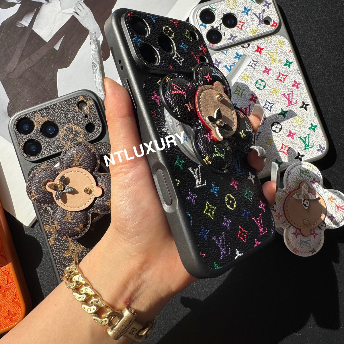 Coque de téléphone Jus d'orange avec support Magsafe