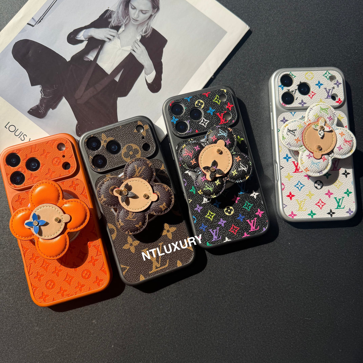 Coque de téléphone Jus d'orange avec support Magsafe