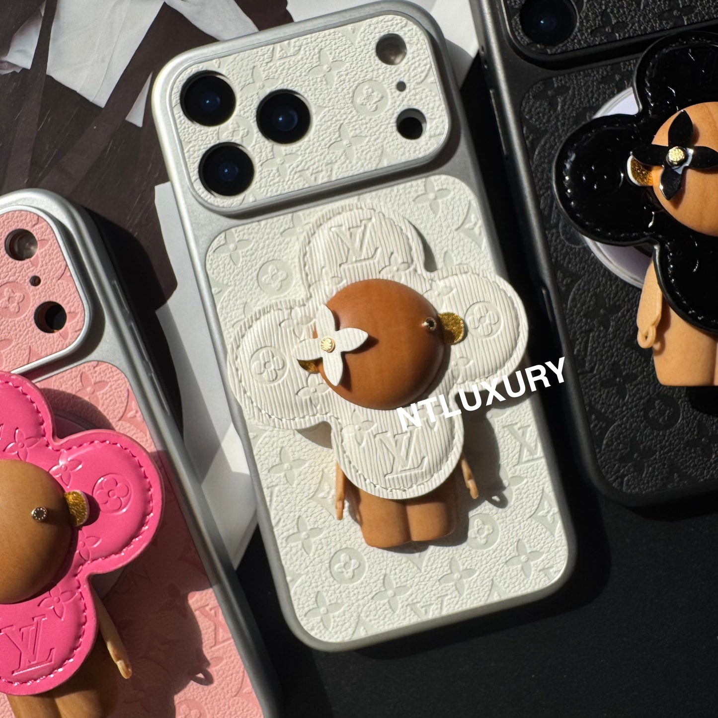 Orange Juice Phone Case with Magsafe Holder (Colorful Doll)