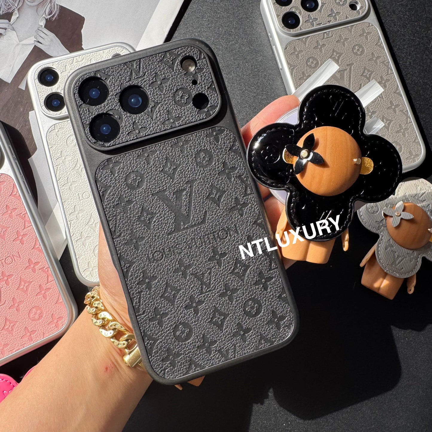 Orange Juice Phone Case with Magsafe Holder (Colorful Doll)