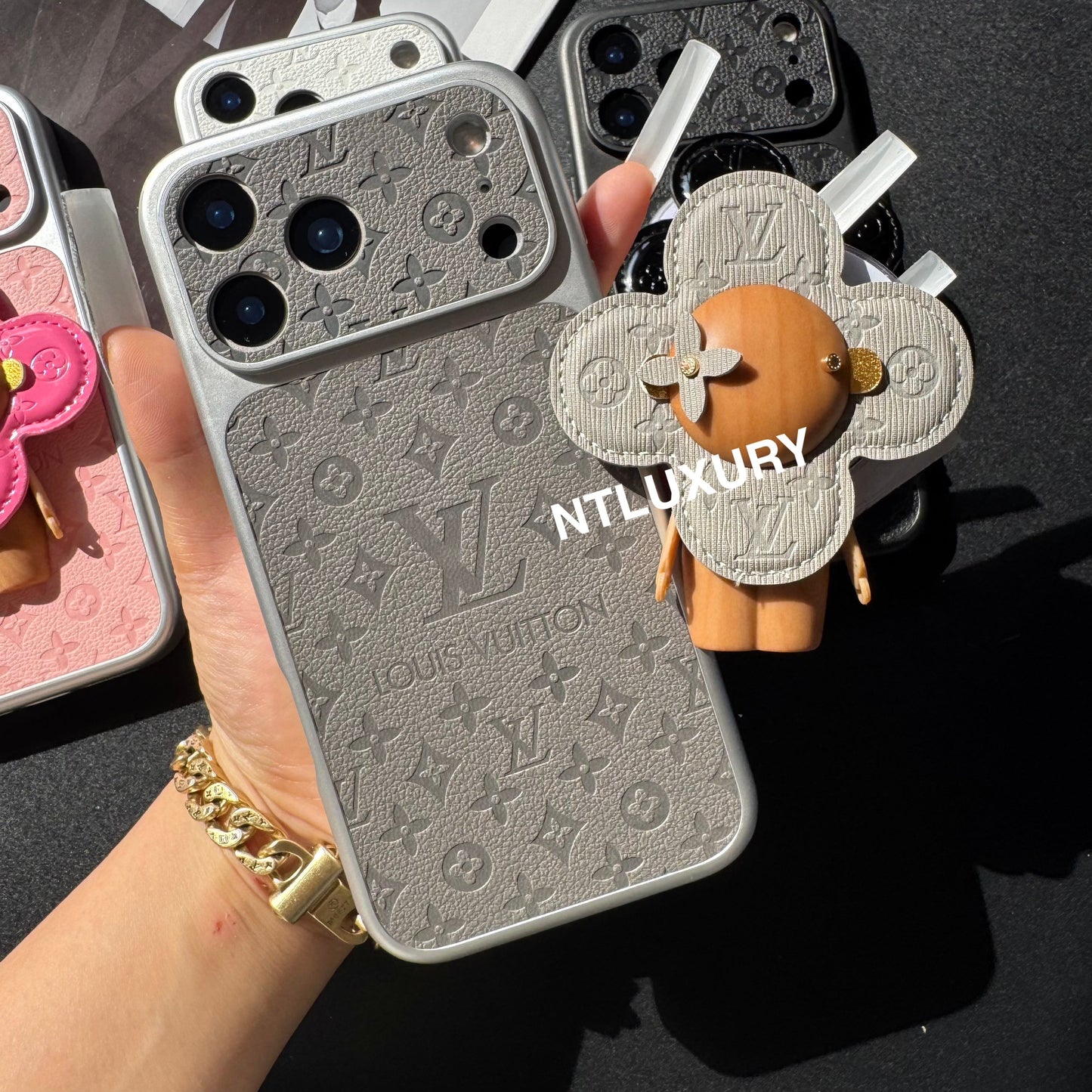 Orange Juice Phone Case with Magsafe Holder (Colorful Doll)