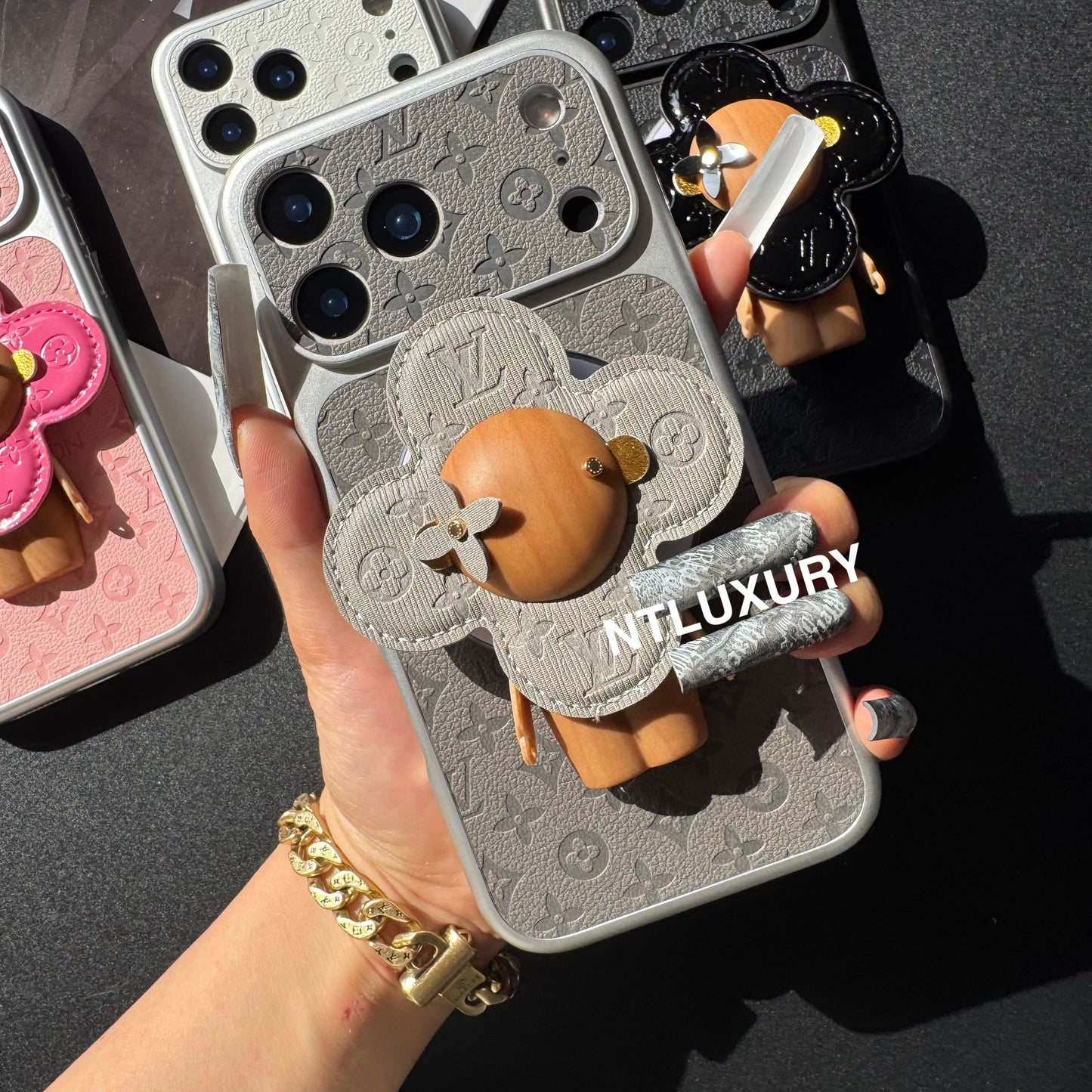 Orange Juice Phone Case with Magsafe Holder (Colorful Doll)