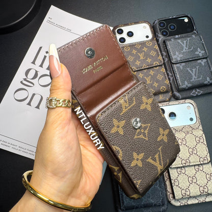 Capa de Telemóvel Vintage Floral com MagSafe e Carteira MagSafe