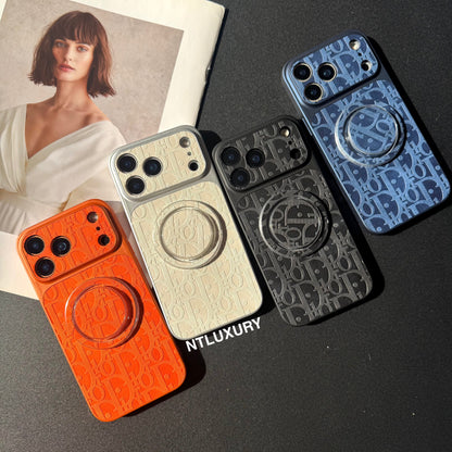 Coque de téléphone Orange Juice Denim Dove avec support Magsafe
