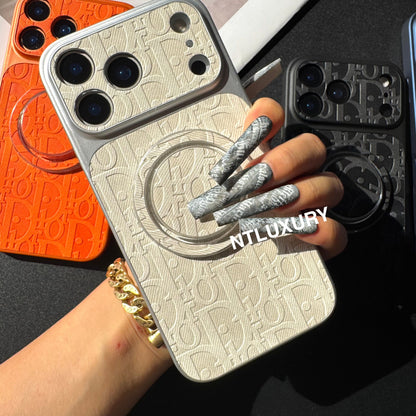 Coque de téléphone Orange Juice Denim Dove avec support Magsafe